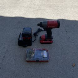 Craftsman Compound Drill With Drill Bits