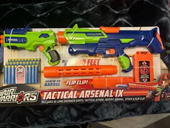 Nerf Style Gun With Soft Bullets 