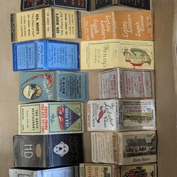 1930s Restaurant Matchbooks