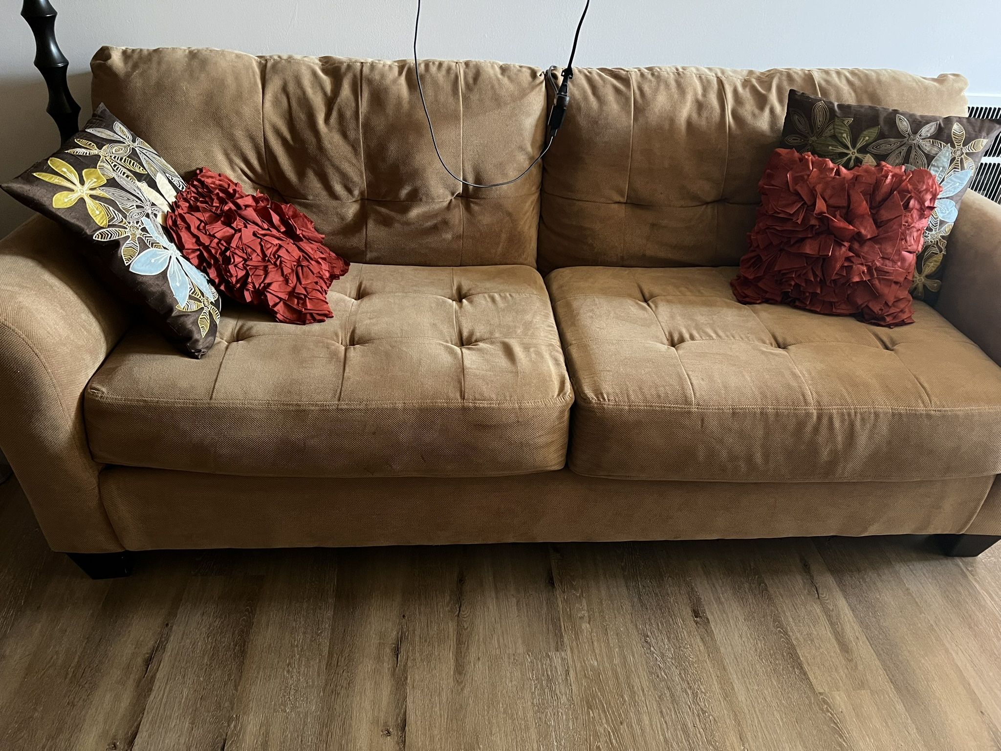 Couch W/ Extra Wide Cushions