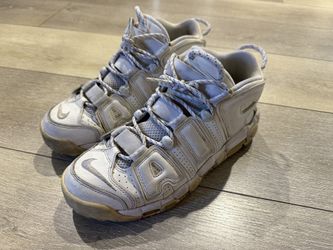 Nike Air More Uptempo Triple White Size 9