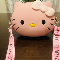 Pink hello Kitty Crossbody bag