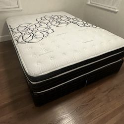 ❇️factory Mattress❇️new In A Plastic Sealed❇️Queen Size Mattress Bamboo Dream Cloud Euro Pillow Top 12” Thick ❇️same Say Delivery