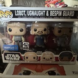 Lobot, Naught, Bespin Guard Funko Set