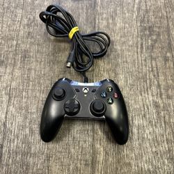 Microsoft Xbox One PowerA Spectra Wired Controller Model CPFA115536-01 CHROME