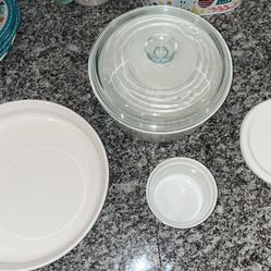 Lot of Corning Ware French White Bakeware