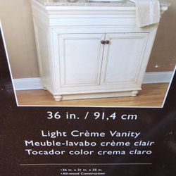 Allen and Roth  Bathroom Vanity & Cabinet 