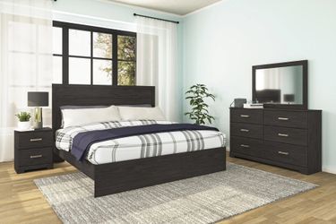 Dark Brown Bedroom Furniture Set