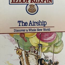 Teddy Ruxpin The Airship book Only 1985 
