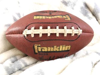 Franklin 5225 Herschel Walker autograph model football w/ a Grip Rite cover