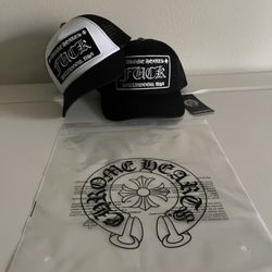 Chrome Hearts “FUCK” Trucker Hat