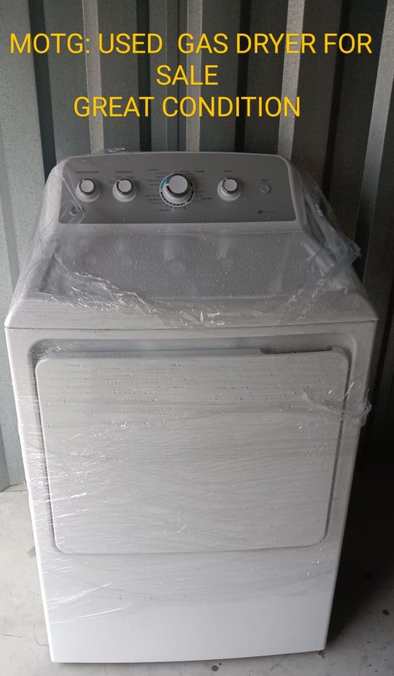 MOTG USED GAS DRYER FOR SALE 