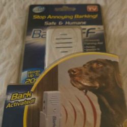 Bark Off!NEW IN pkg