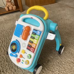 Walker/Play Table/Fun Board Music With Removable Rattle Microphone