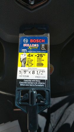 New Bosch 5/8 hammer drill bit