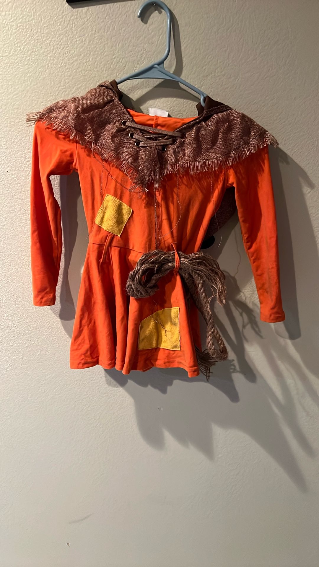 Little Girls Scarecrow Costume Size Small Like A 4-5