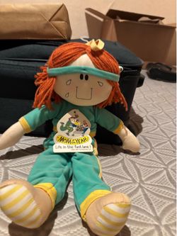 Vintage mom of the year 1989 stuffed doll