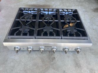 Thermador PCG366G Professional Series 36" Stainless Steel 6-Burner Gas Range Top