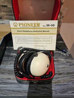 Pioneer Se 50 Stereo Headphones For Sale