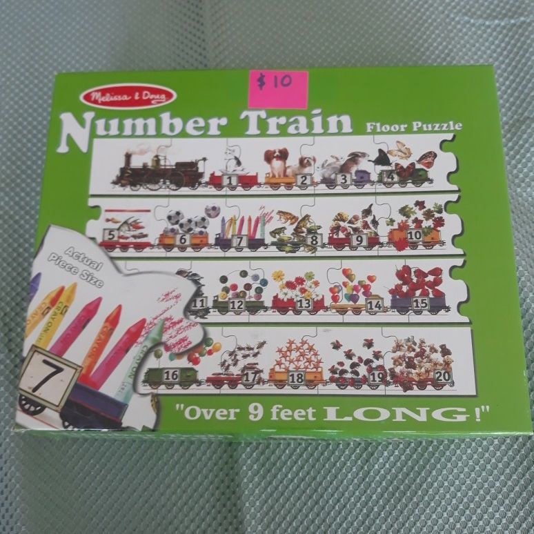 Puzzle Number Train