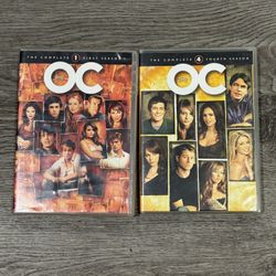 THE O.C. TV SERIES - SEASONS 1 & 4 DVD 