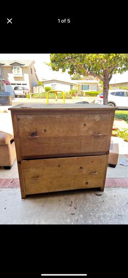 Wooden Garage Storage Cabinet