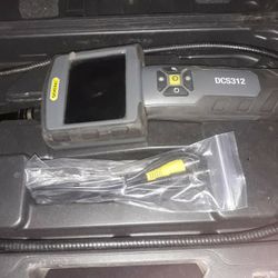 Video Inspection Camera /Borescope w/3.5" Screen & 12mm Probe