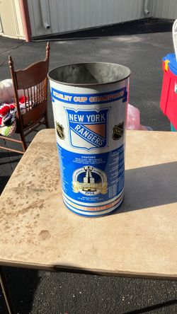 1994 New York Rangers Stanley Cup Metal Garbage Car