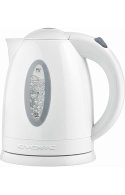 Ovente KP72W 1.7L white electric kettle