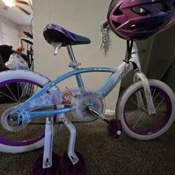 HUFFY Girls Starter Bike 16" & Helmet 