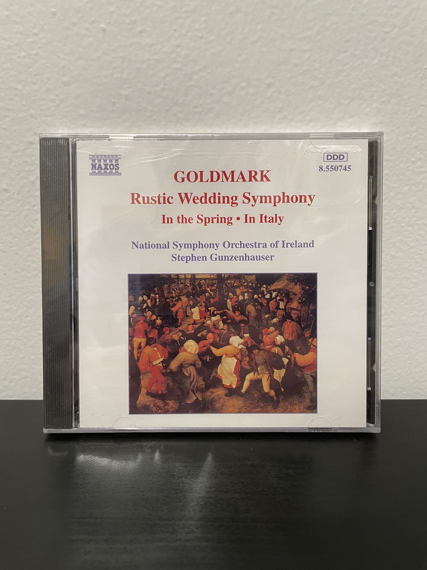 Goldmark Rustic Wedding Symphony CD NEW Italy Symphony Orchestra Ireland Import