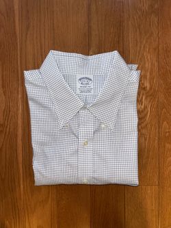 Brooks Brothers Men’s Shirt 17.5 x 35 Regent Fit NWOT