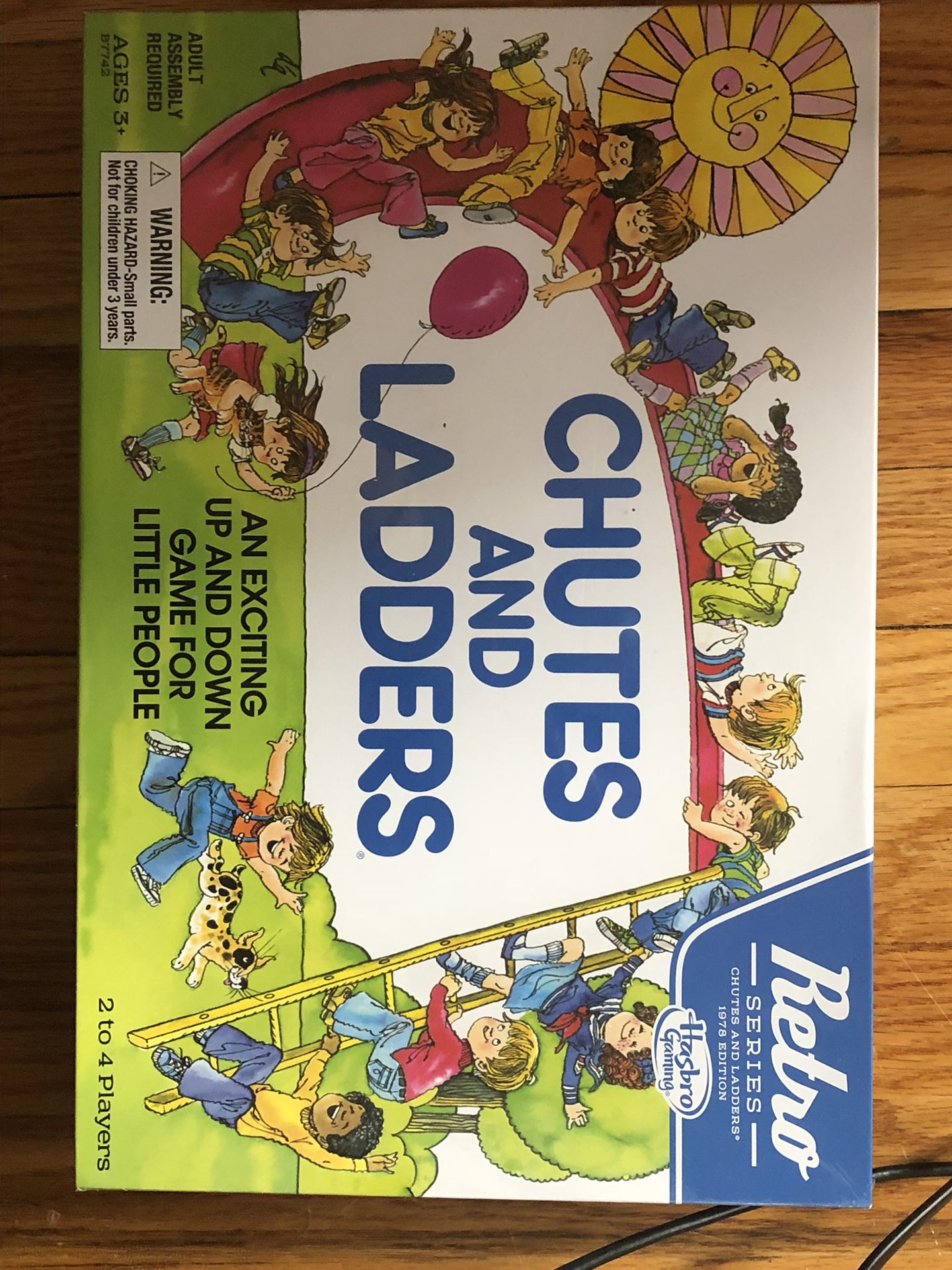 Chutes and ladders game for kids