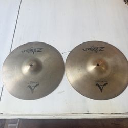 Used Zildjian 14 A Custom New Beat Hi Hat