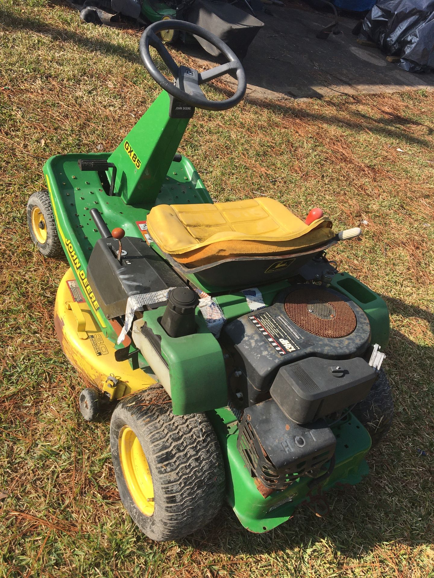 John Deere Gx85 Mower for Sale in Manvel, TX OfferUp