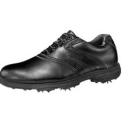 Etonic Mens Lite Tech Golf Shoes - Black/Black 9.5 Men