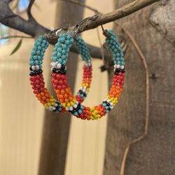 Native Hoop Earrings 
