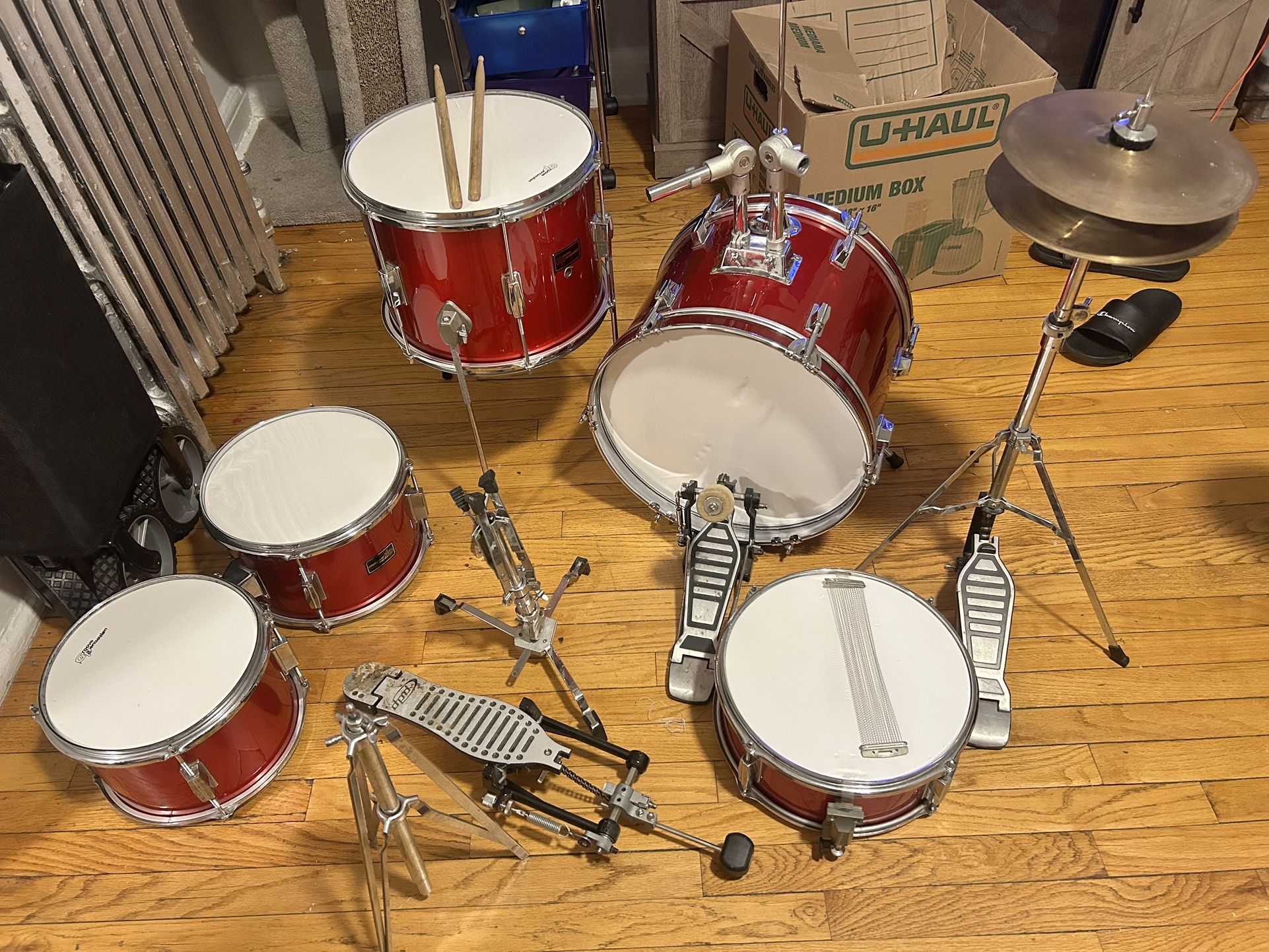 Groove Percussion Drum Set 6piece