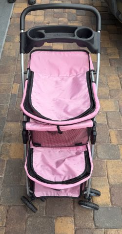 double decker pet stroller