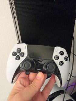PS5 Pro 2TB + Edge controller + Black case cover FW 12.70