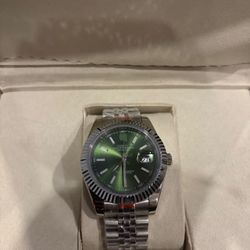 Mens Watch Green Dial 