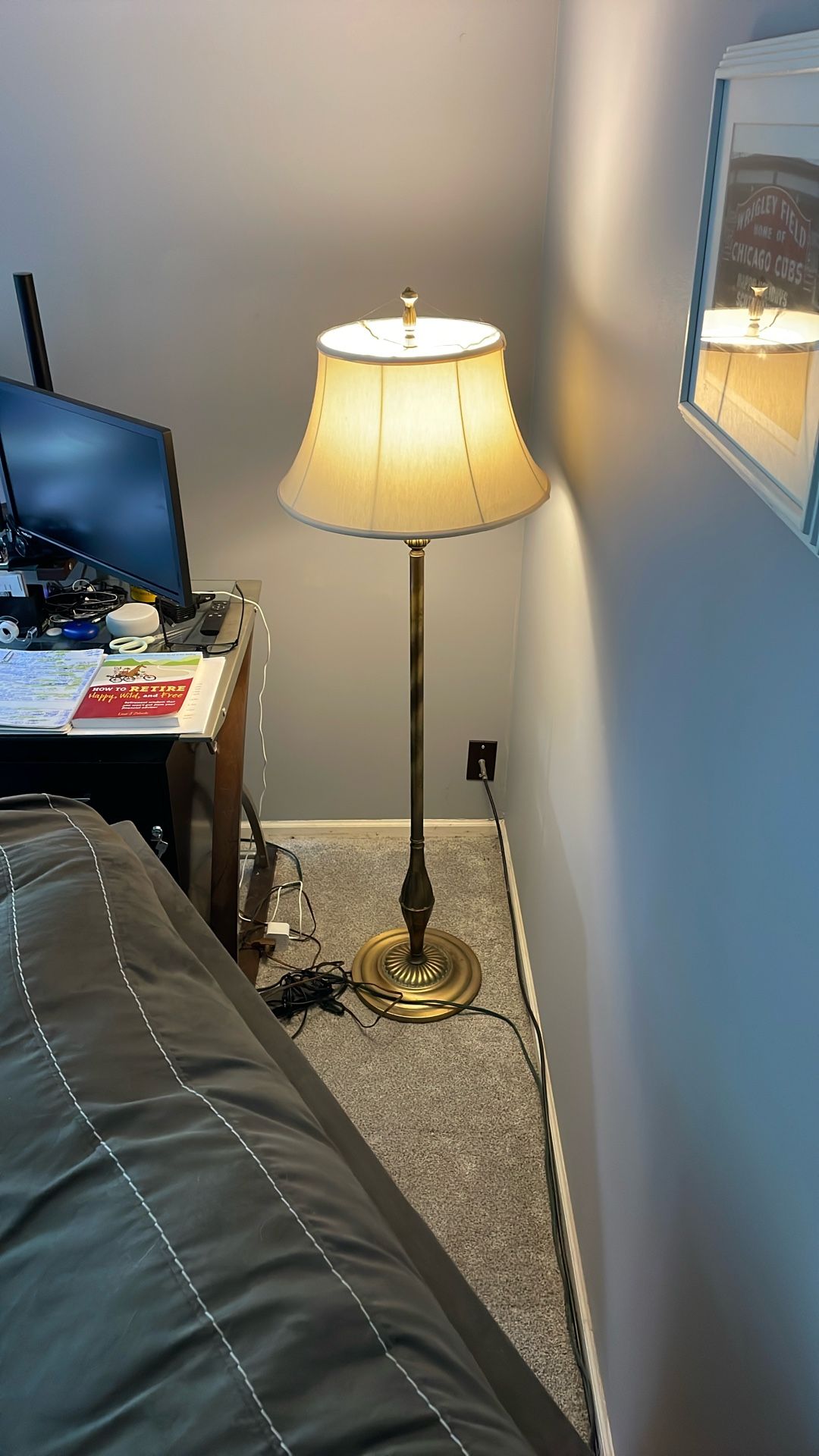 Antique Brass Lamp