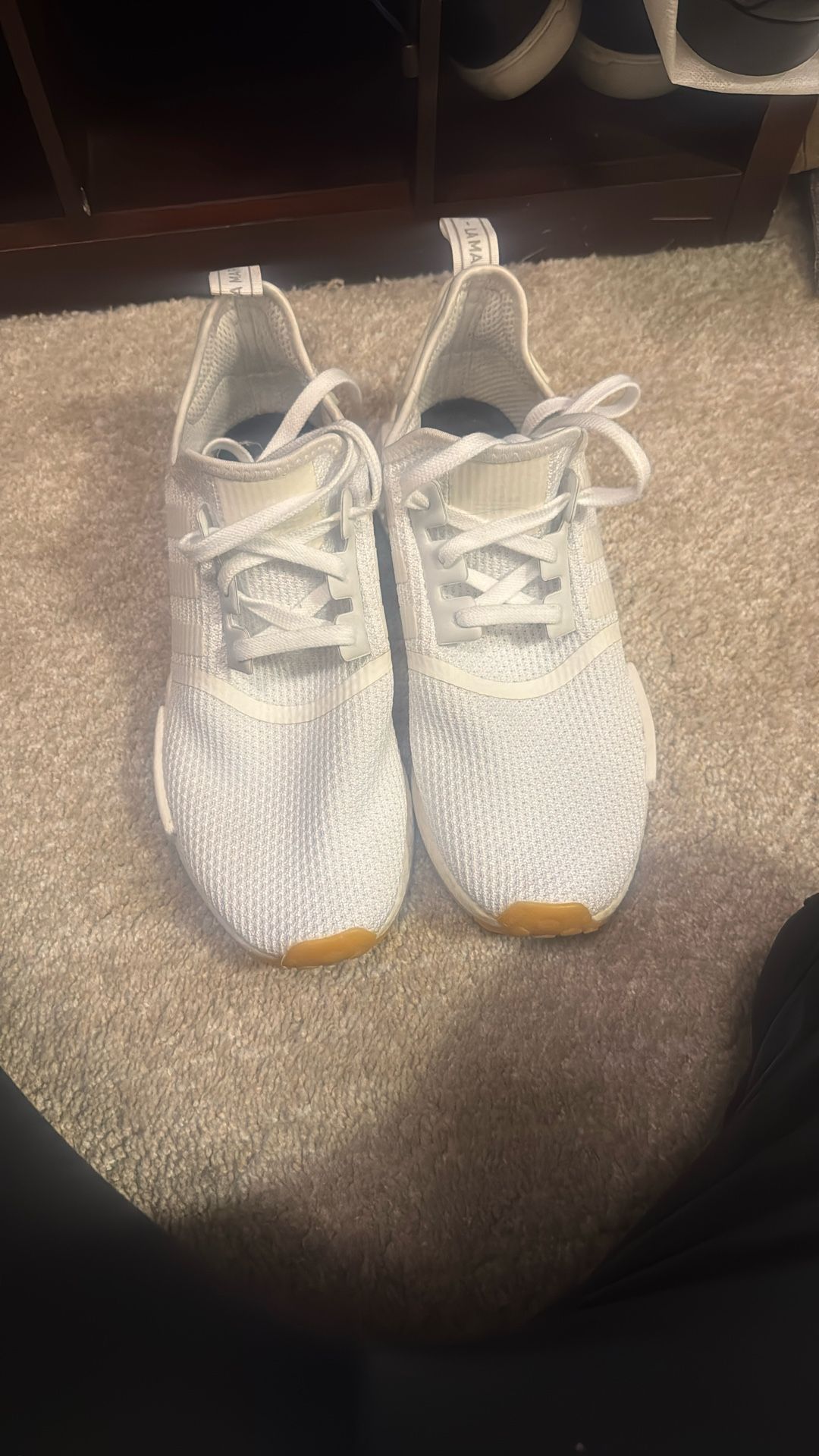 White Addidas Men Shoe size 10.5