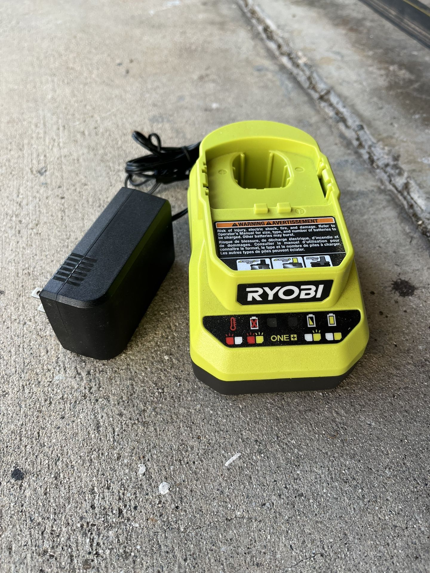 Ryobi 18V Battery Charger (Tool Only)