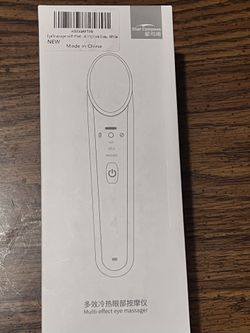 Eye Massager with Heat Improve Sleep, White