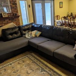 Sectional With Cushion Cover