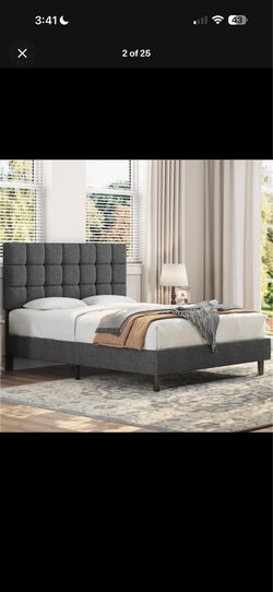 Queen bed and Mattress