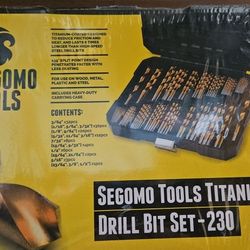 Titanium Drill Bit Set-230 Pieces 