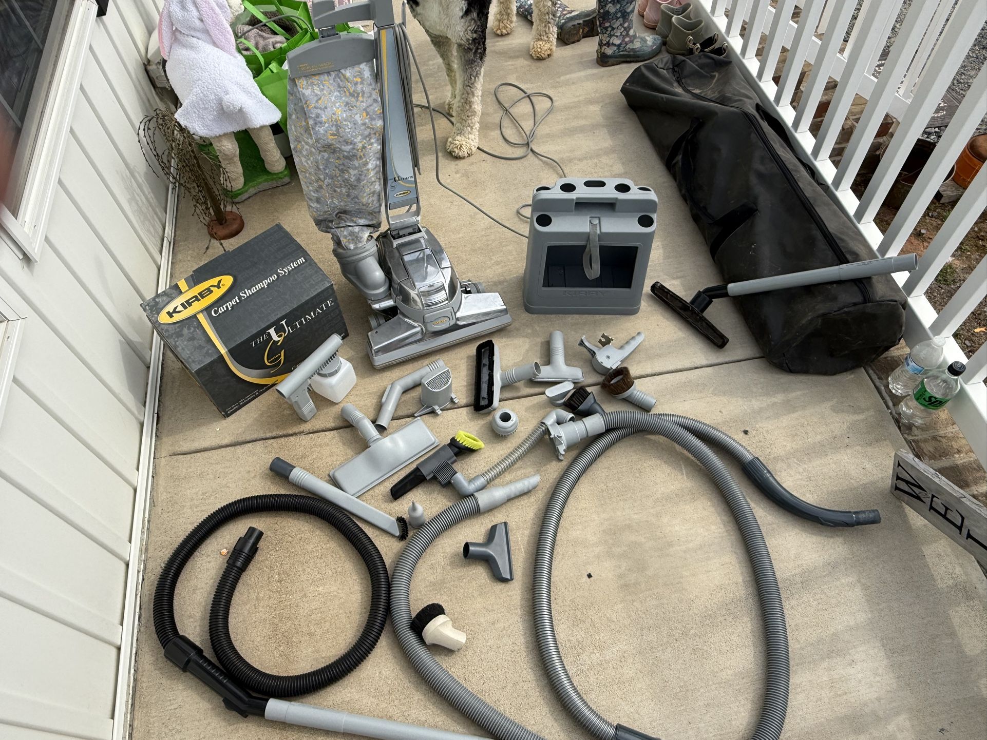 Kirby Bundle Vacuum Cleaner Ultimate G Series With Carpet Cleaner