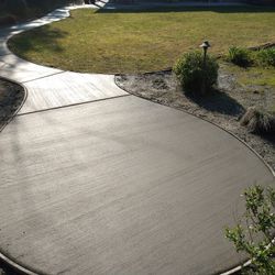 Concrete For Walk Way